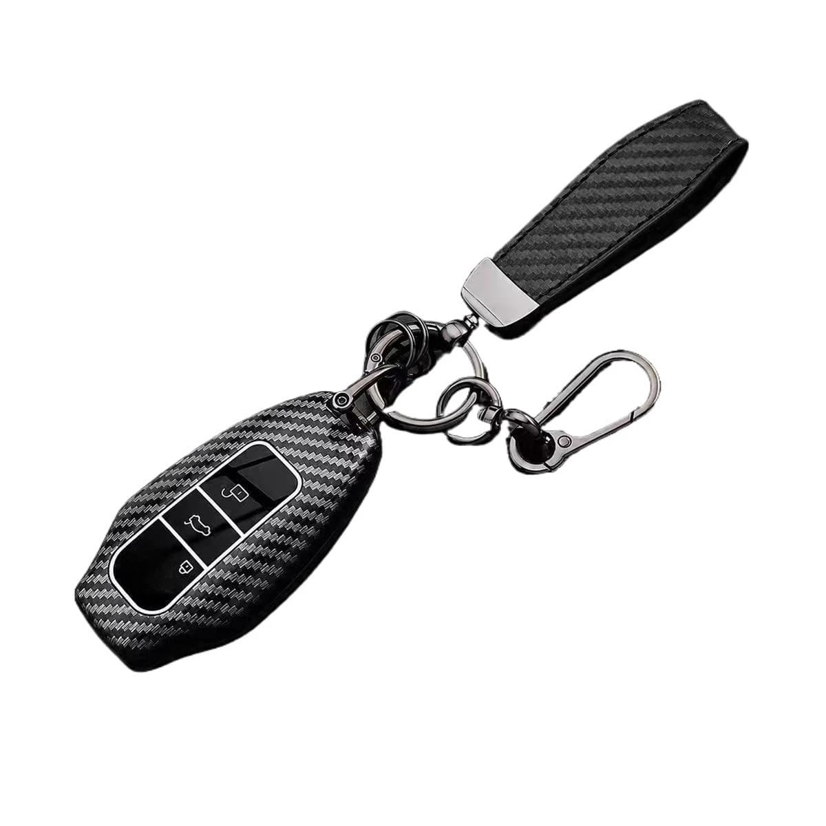 ABS Car Key Case Cover Shell Protector Fob Holder for MG 7 2022 2023 2025 2026 , Keychain Accessories