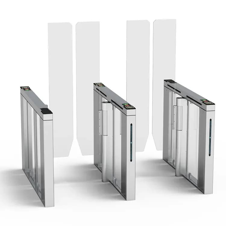 Airport Station Entry and Exit Checkpoint Security Automated Self-Service Ticket Gates Full Height Barrier Swing Barrier Gate