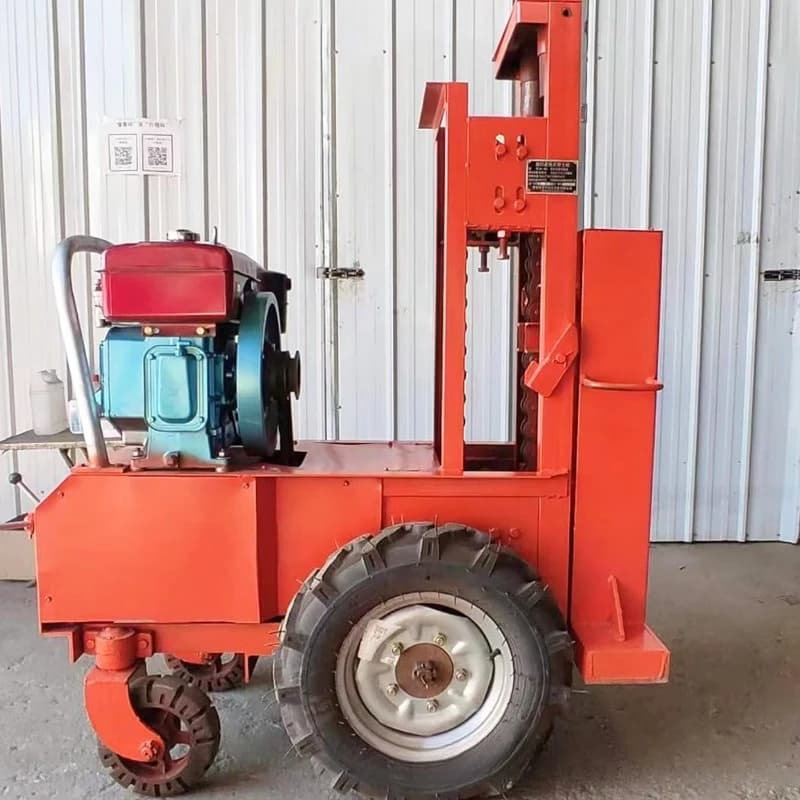 Electric chain rammer, self-propelled ground rammer for building and road foundation, electric rammer