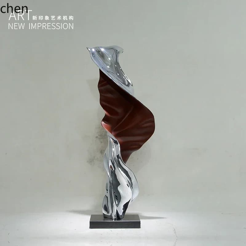 YFY  Living Room Ornament Floor-standing High-end Large Display Soft Decoration Abstract Creative Sculpture