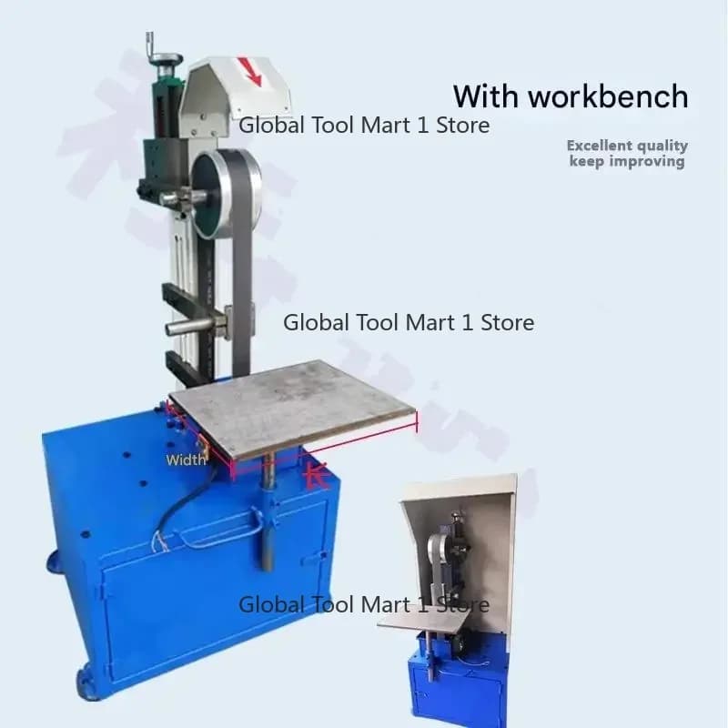 2100x50MM Vertical Multifunctional Electric Belt Sander Knife Grinding Machine with Motor Sale of Electric Belt Sanding Machine