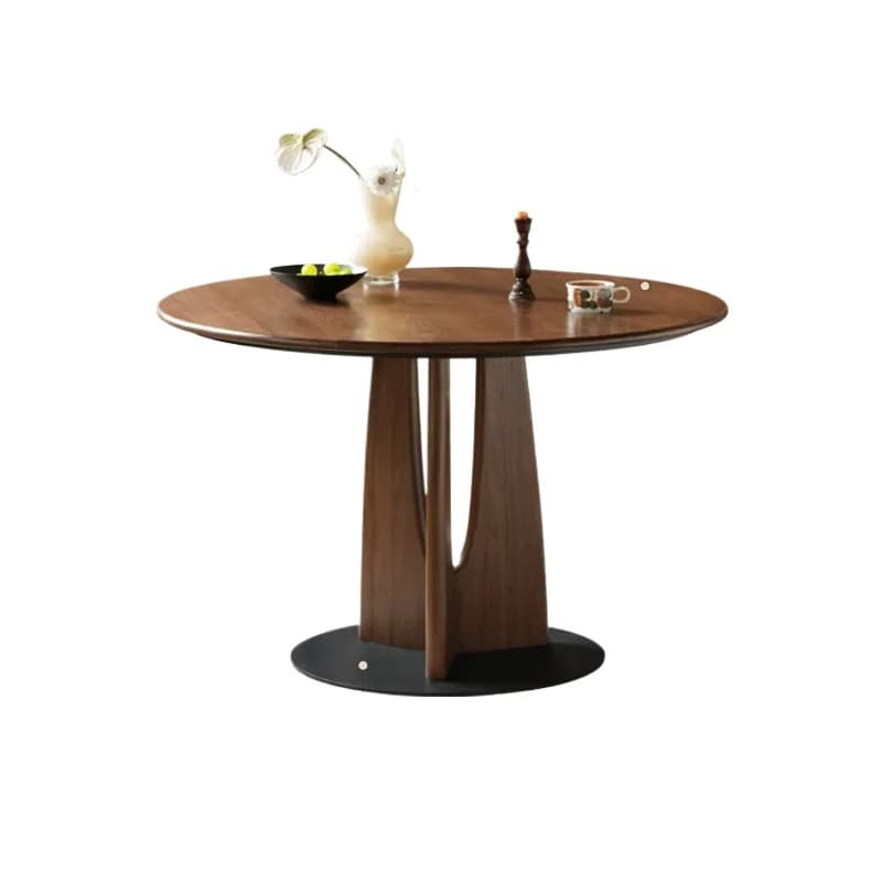 LMM solid wood dining table small apartment dining table household simple