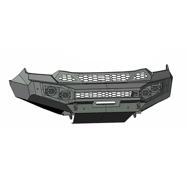Suitable for ISUZU DMAX front bumper2021 new flat head front bumper