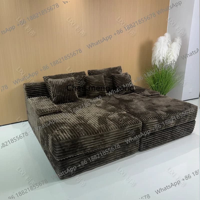 Fabric Compression Sofas Designer Recliner Living Room Chaise Sofa Lounges Daybed Modern Sofy Do Salonu Home Furniture