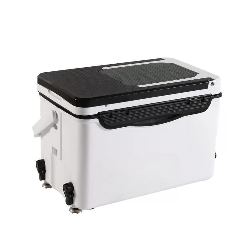 New large-capacity Taiwan fishing box Ultra-light tie rod thermal insulation fishing box Full set of multi-functional