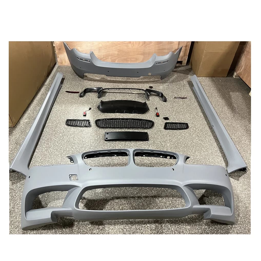 XLstyling Car Upgrade Facelift Conversion Body Kit Front Rear Bumper Side Panel M5 Body Kit for  F10 F11 Bodykit