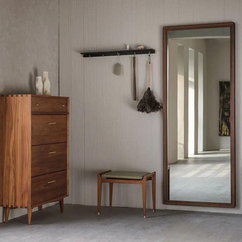 Wall Modern Mirror Full Body Girls Girls Long Bedroom Bathroom Decoration Hanging Mirror Funky Espelhos Living Room Decorations