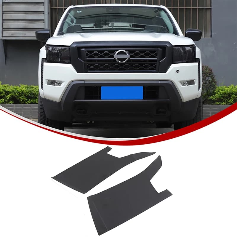 For Nissan Frontier 2022+ TPU black car headlight fog light rear headlight film decorative sticker car protection accessories