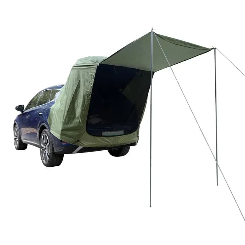 Spot outdoor outdoor rear tent camping camping canopy roof extension tent shading sun protection rain protection