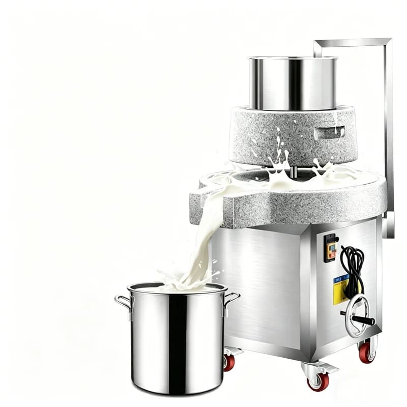 Traditional Stone Tahini Grinder Machine Sesame Bean Processing Machinery Traditional Stone Mill For Tahini Bean Processing