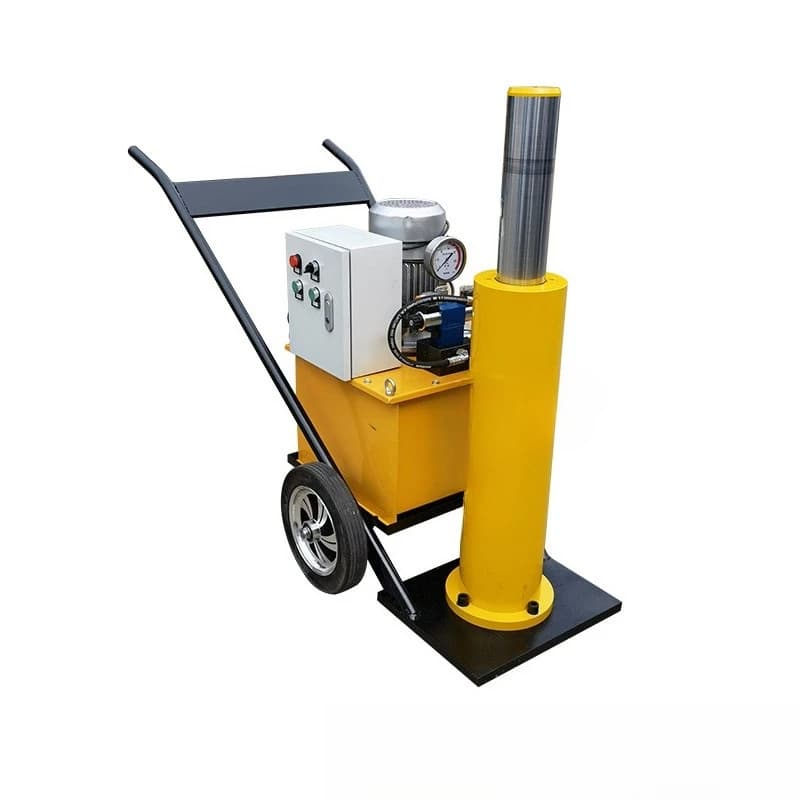 Mobile jack, mobile hydraulic crane, trolley electric hydraulic jack