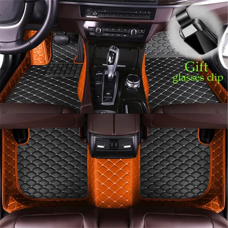 For BYD yuan plus Car Floor Mats Custom Car Accessories Waterproof Carpets Covers Left /Right Hand Drive