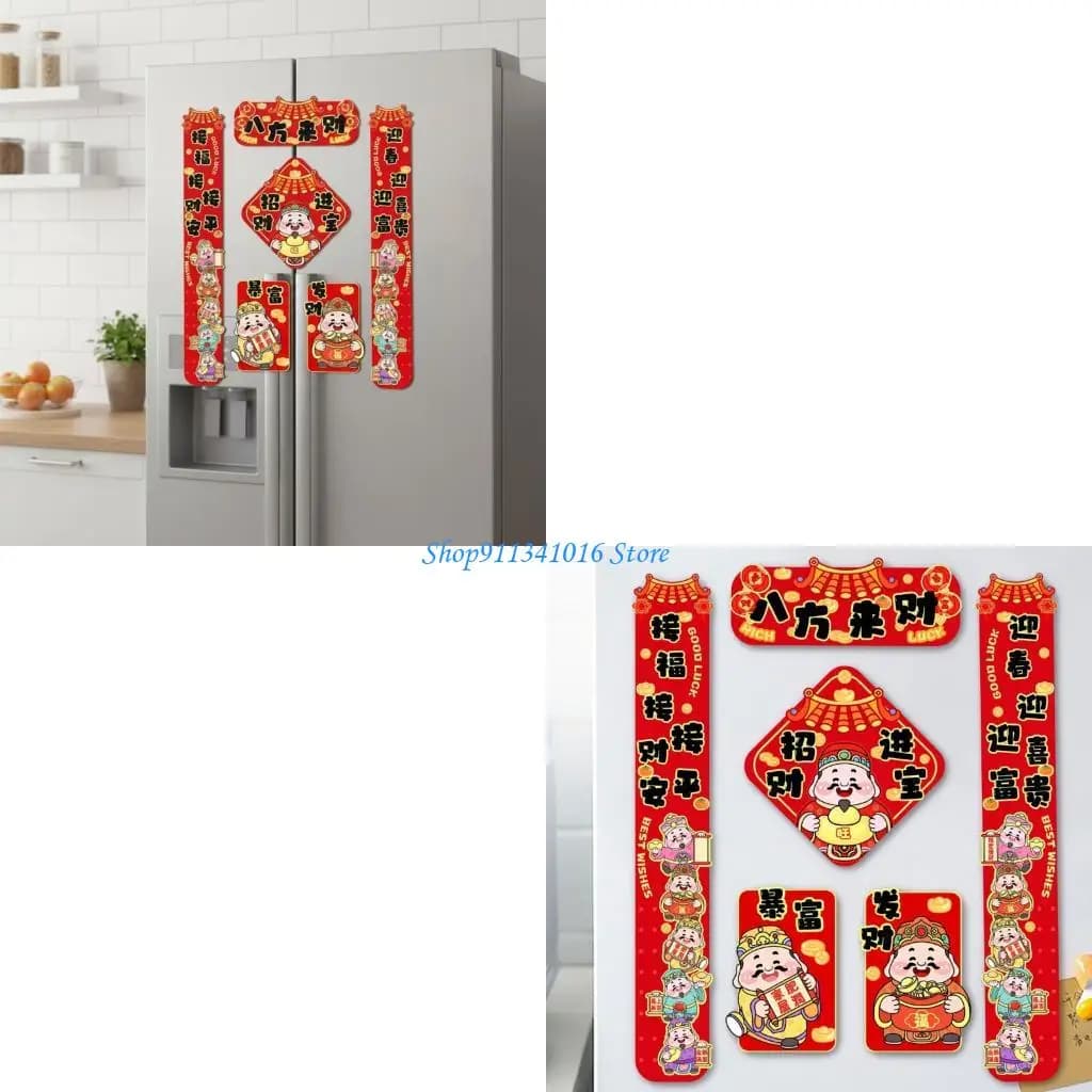 Chinese Horse Magnet 2026 Fridge Decors Suitable for Holidays