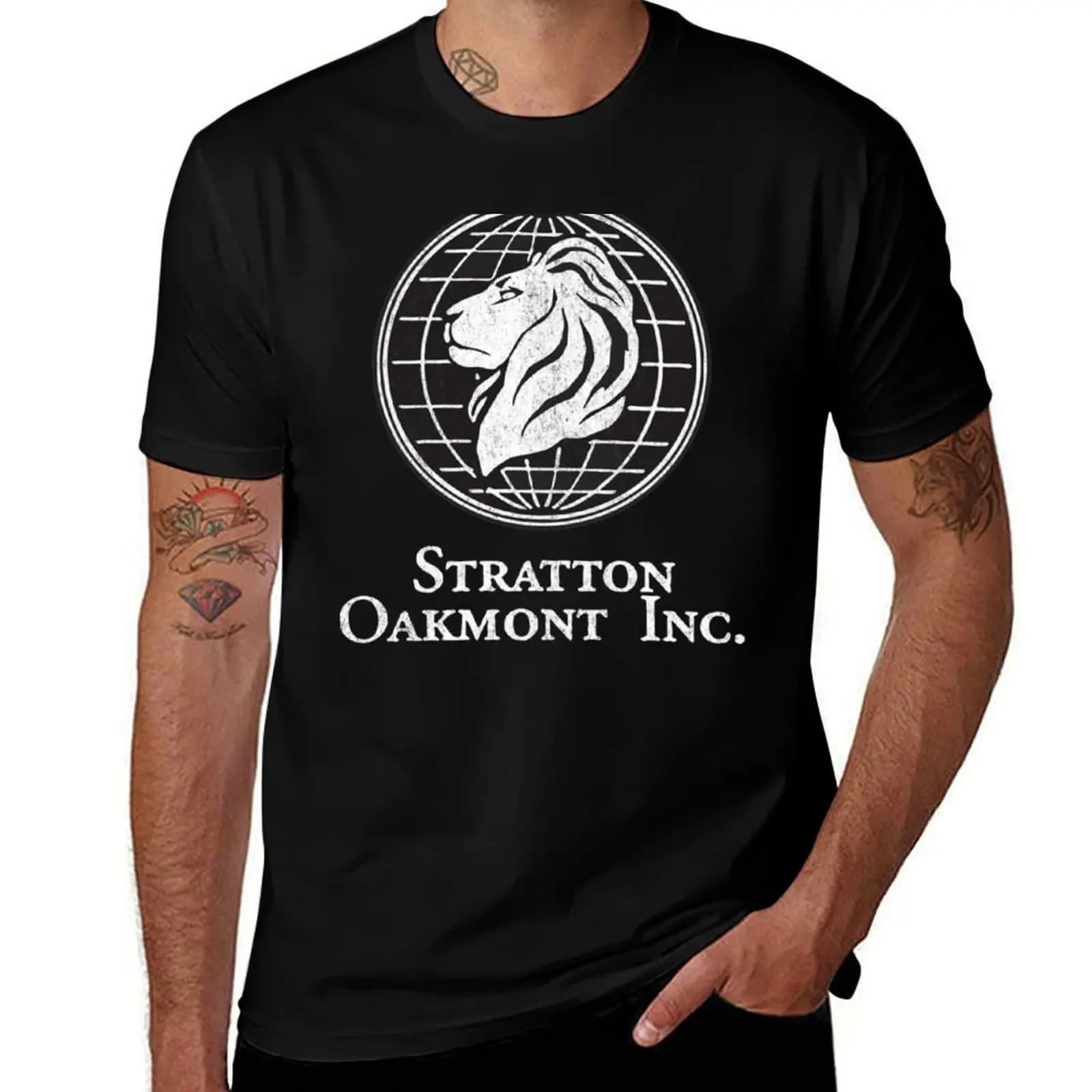 Stratton Oakmont vintage logo T-Shirt T-Shirt sports fans Clothing graphic t shirts customizeds plain black t shirts men