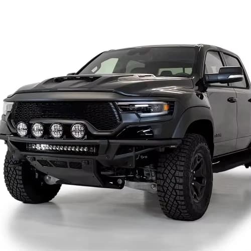 New Front Bumper For Ram 2500 Pickup Truck Heavy Duty Car Front Bumper Steel Reinforced Front Bumper Off-Road Vehicles