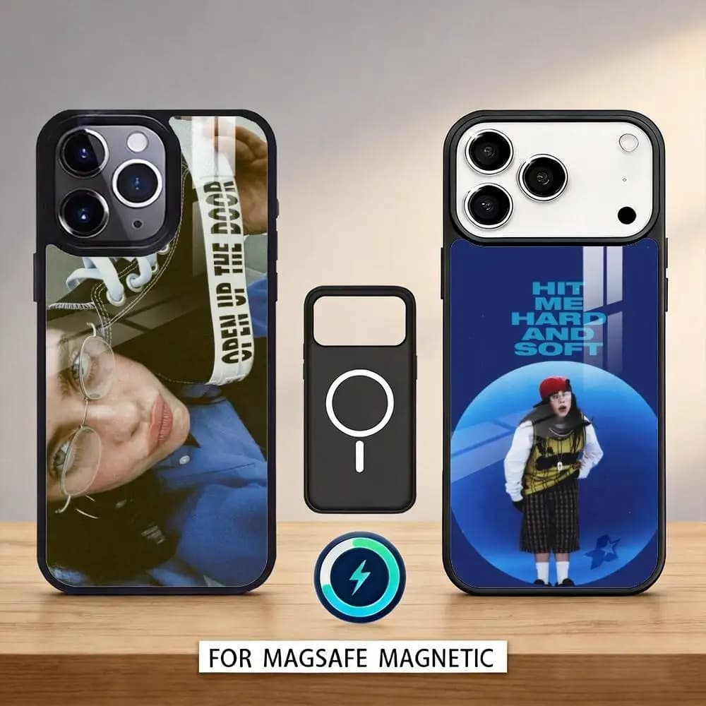 SINGER LUNCH B-BILLIES Phone Case Magnetic For iPhone17 16 15 14 13 12 Pro Max For Magsafe Wireless Charging Cover