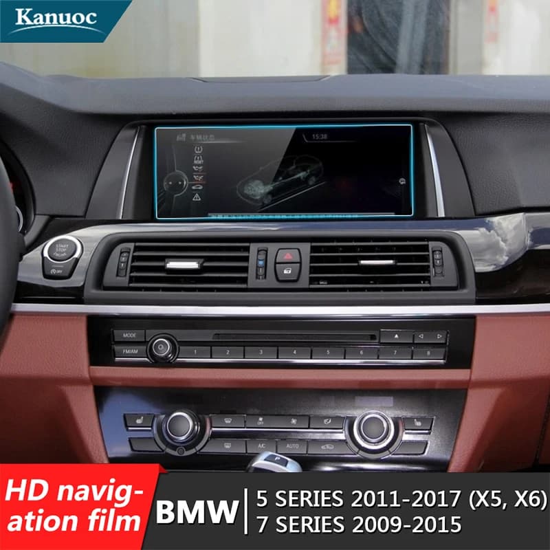 245MM X 91MM Car Styling Screen Protector GPS Navigation Tempered Glass Screen Protective Film For BMW 5 Series GT 7 Series M5
