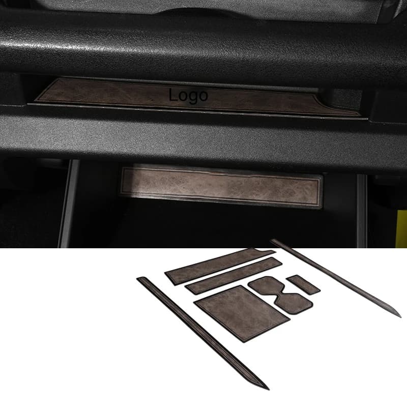 Car Cup Anti-slip Pad Mat For Suzuki JIMNY Jb64 Jb74 19-22 Coffee Cushion Storage Groove Protect Coaster Interior Accessories