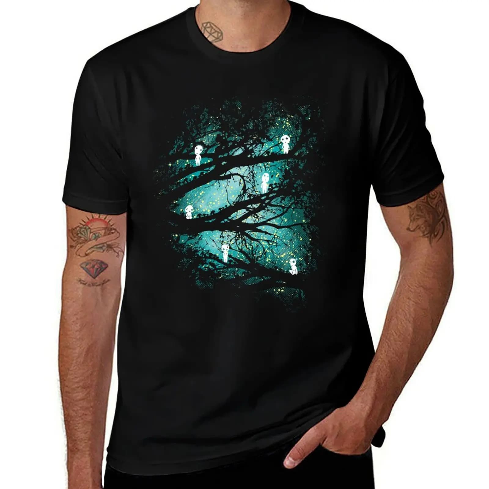 Tree Spirits T-Shirt man t shirts for men T-Shirt