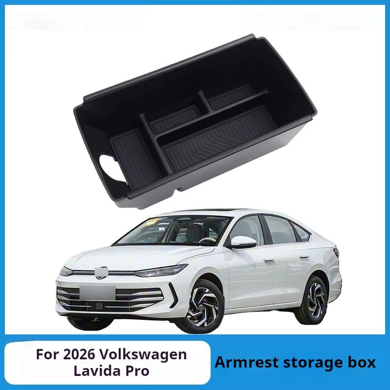 For 2026 Volkswagen Lavida Pro central armrest box storage box Lavida Pro to store car supplies storage box car accessories