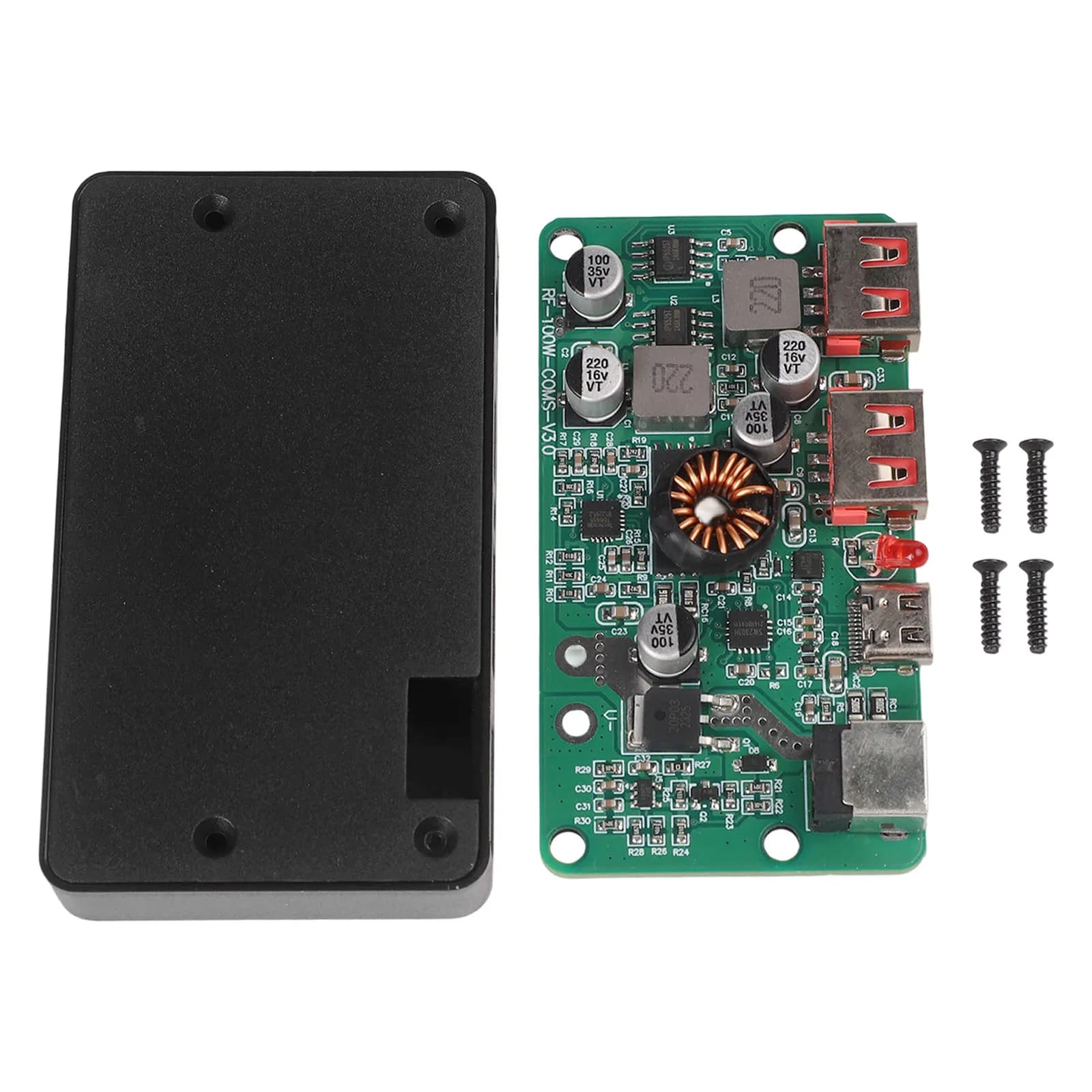 Solar Voltage Regulator Controller 100W For Pd For Type C Dual USB For Foldable Panel Charging Box Solar Voltage