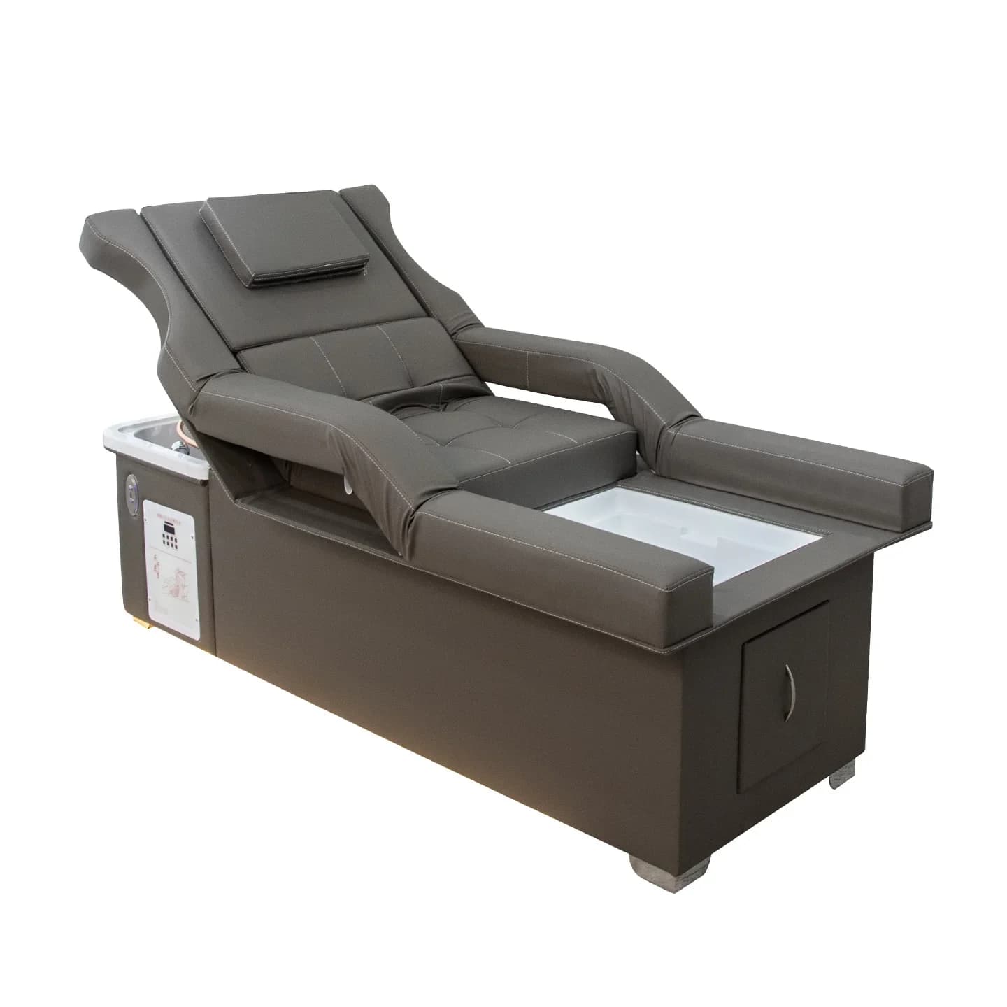 LH water circulation beauty salon foot washing and fumigation foot bed