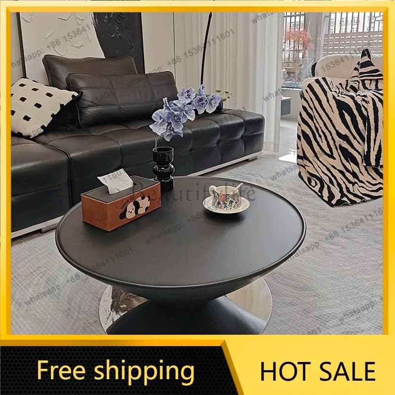 YJ Italian Unique Side Table Nordic Modern Living Room Designer Unique Coffee Table Minimalist Simple Couchtisch Home Furniture