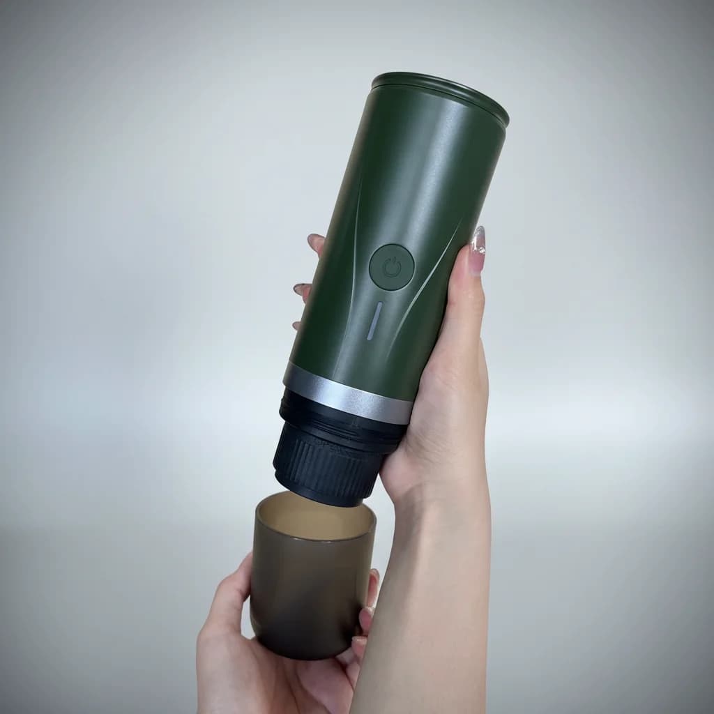 Portable Espresso Coffee Maker USB Powered Fast Heating One Touch for Car Home Outdoor Hotel Travel Camping