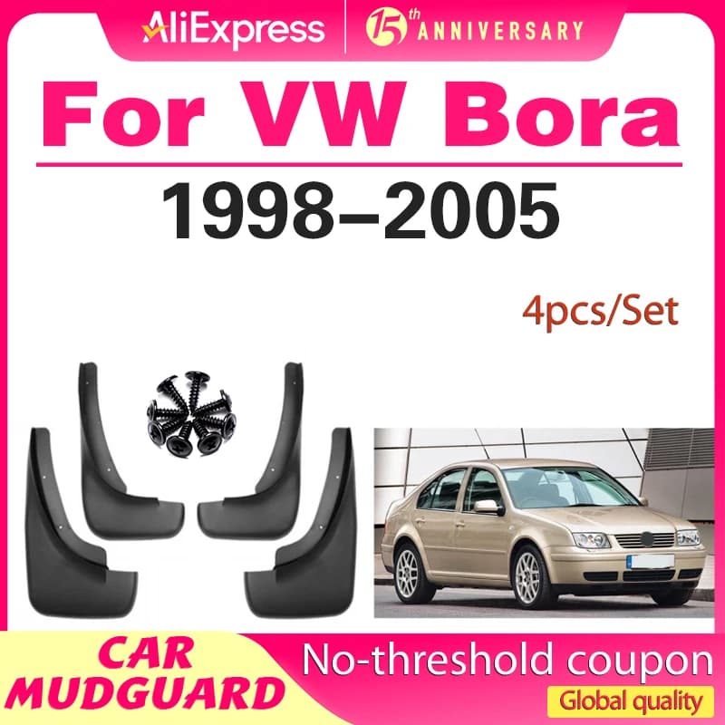 Car Front Rear Mud Flap Mudguards Splash Guards for VW Golf 4 Mk4 IV Bora Jetta 1998-2005 2004 2003 2000 1999 1998 2001 2002
