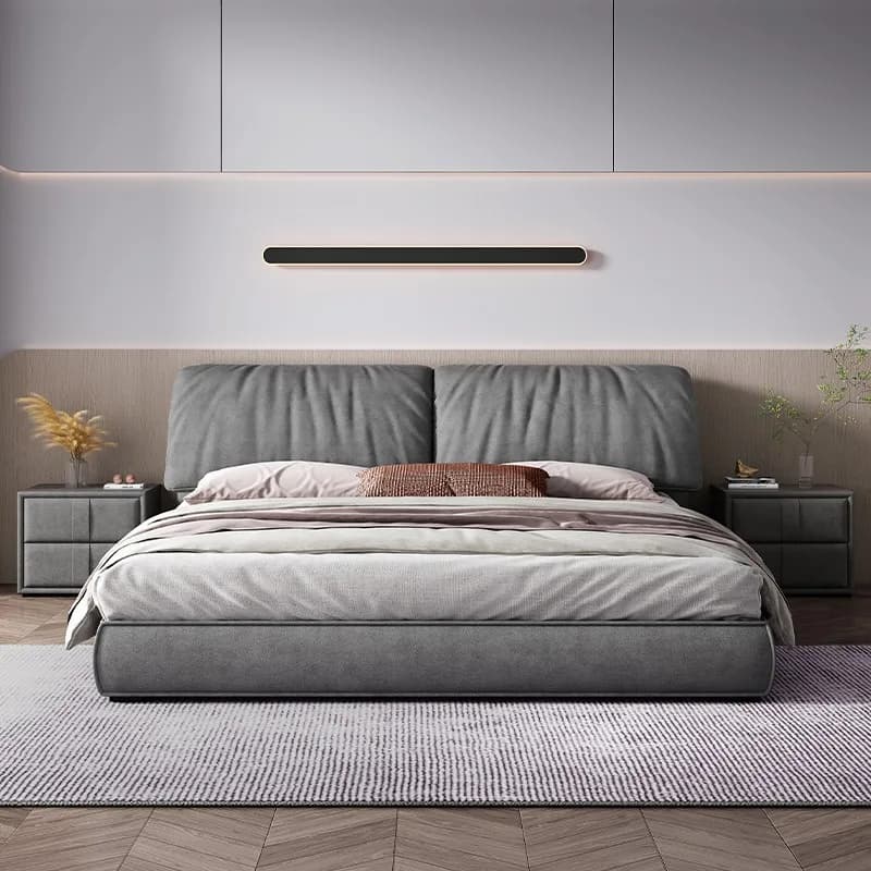 Europen Modern Double Bed Luxury Queen Italian Wooden Adults Twin Double Bed Frames Storage Letto Matrimoniale Home Furniture
