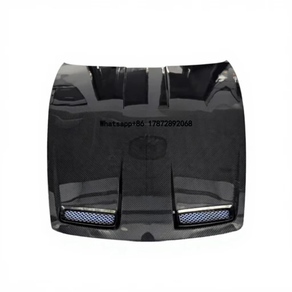 High Quality Perforated Dry Carbon Fiber Engine Hood Custom Modified for 911 992-New Condition