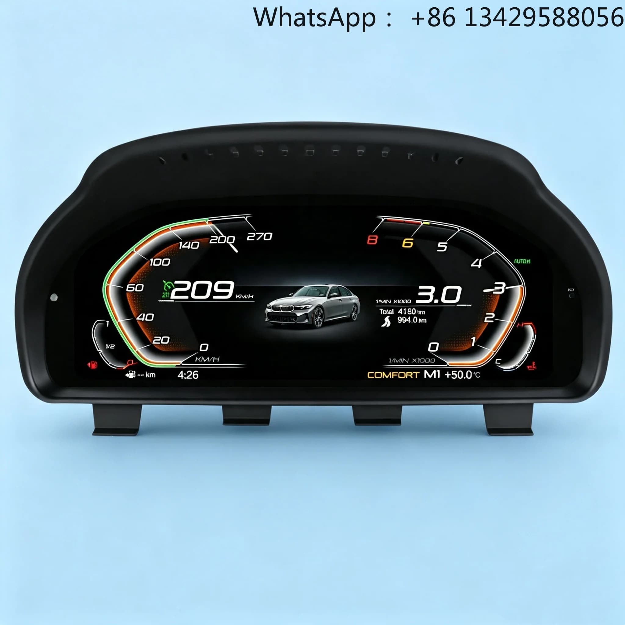 High Quality Car LCD Instrument Panel for BMW 5 Series F10 F11 F18  F12 F13 2010-2017 Hot Selling Instrument