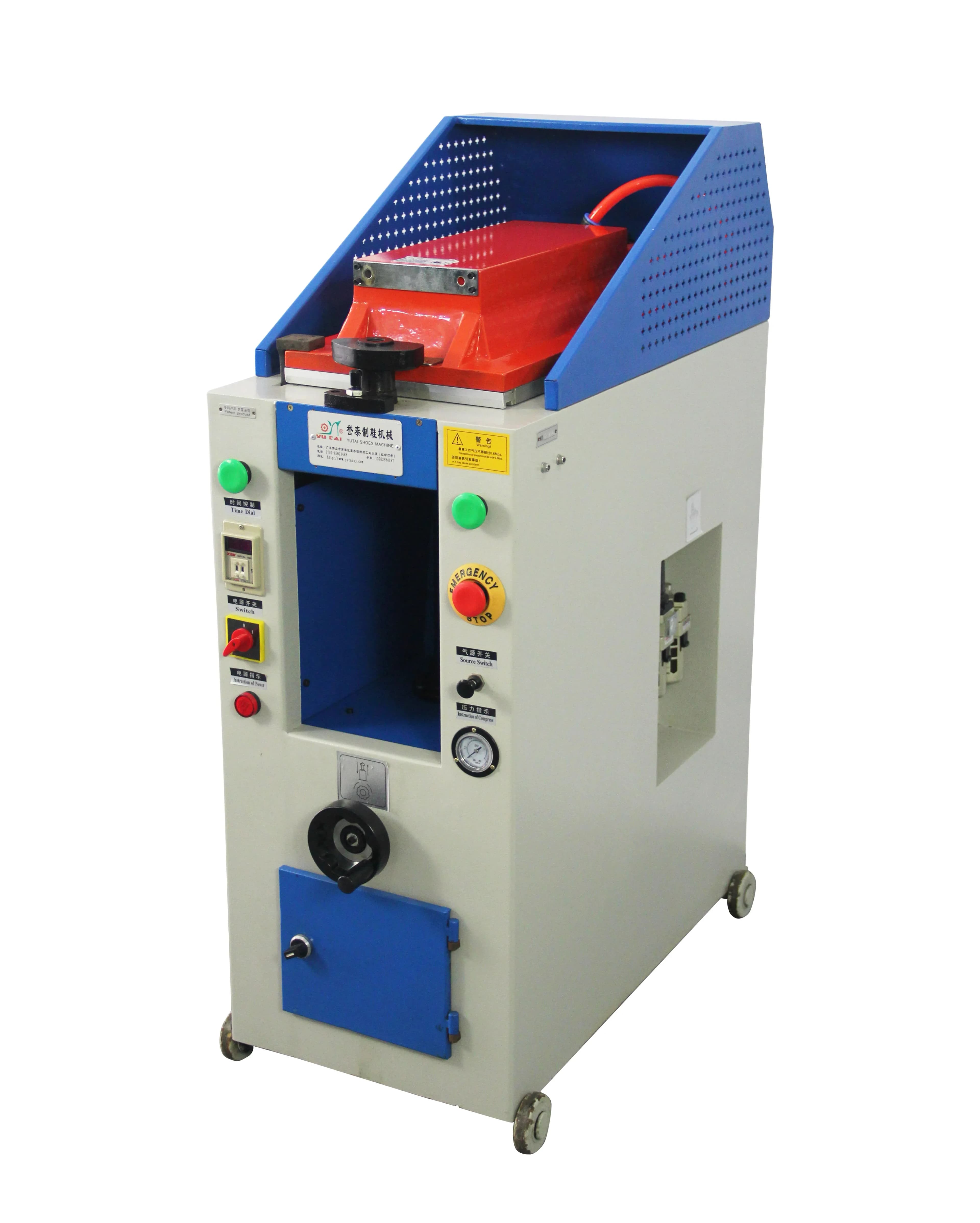 YT-2005A Automatic Single Head Sport/Casual Shoe Press Attaching Sole Machine Before Cold Shaping Footwear Machines