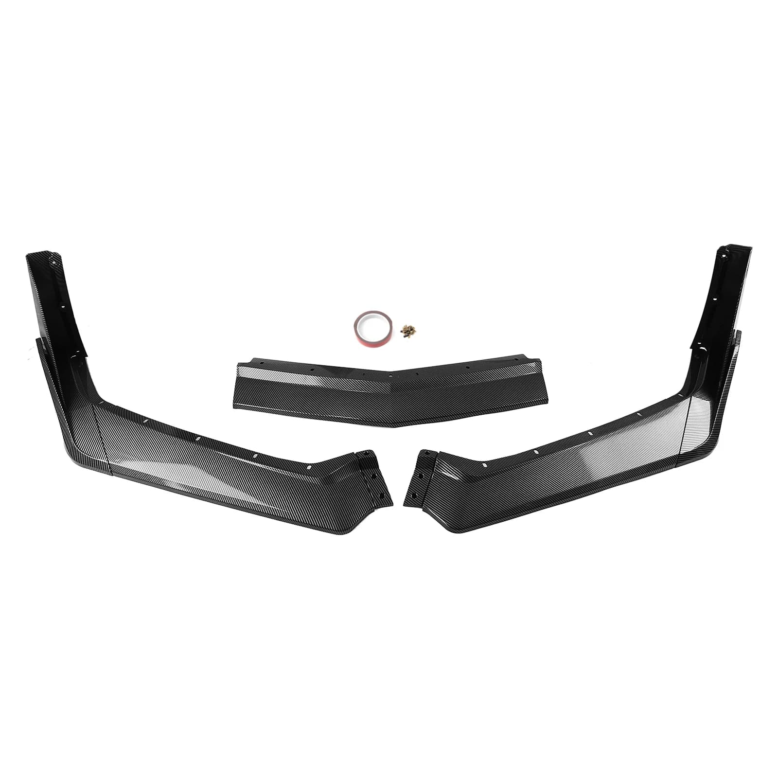 Exterior Front Bumper Spoiler Lip Splitter For Chevrolet Corvette C8 2020-2026