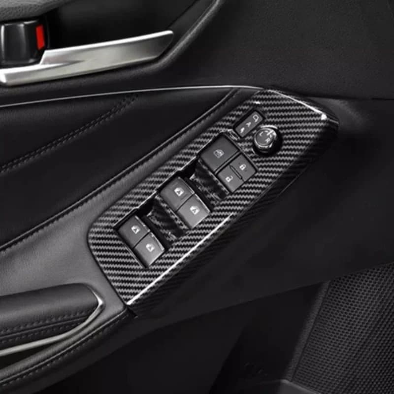 LHD For Toyota Avalon XX50 2019 - 2022 Car Cover Door Window Glass Inner Panel Armrest Lift Switch Button Trim Frame