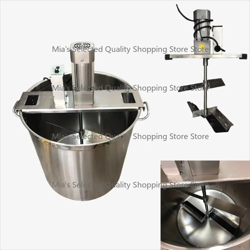 Commercial Hot Pot Sauce Frying Machine Small Kitchen Frying Machine Food Sauce Pot Boil Automatic Stirrer
