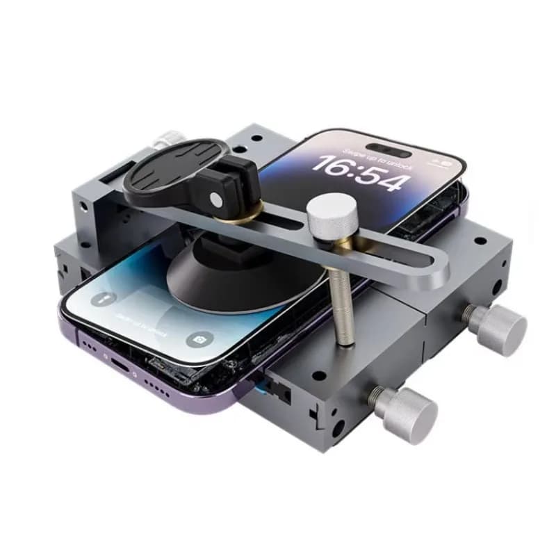 TBK 202A 3 in 1 Metal Maintenance Fixture Clamp for Mobile Phone LCD Disassembly Clamping Bracket Pressure Mold