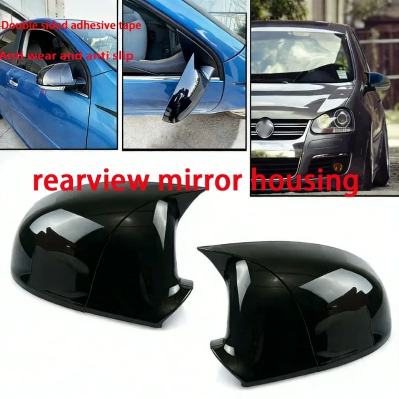 Suitable for Volkswagen Golf 5 Golf MK5 modified rearview mirror housing rearview mirror cover horn 2003-2009