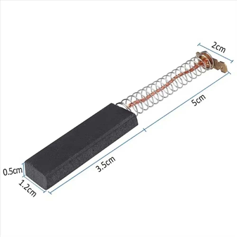 A78E-16Pcs Washing Machine Carbon Brushes 154740 Carbon Brushes Motor Carbon Brushes for Bosch Siemens Washing Machine