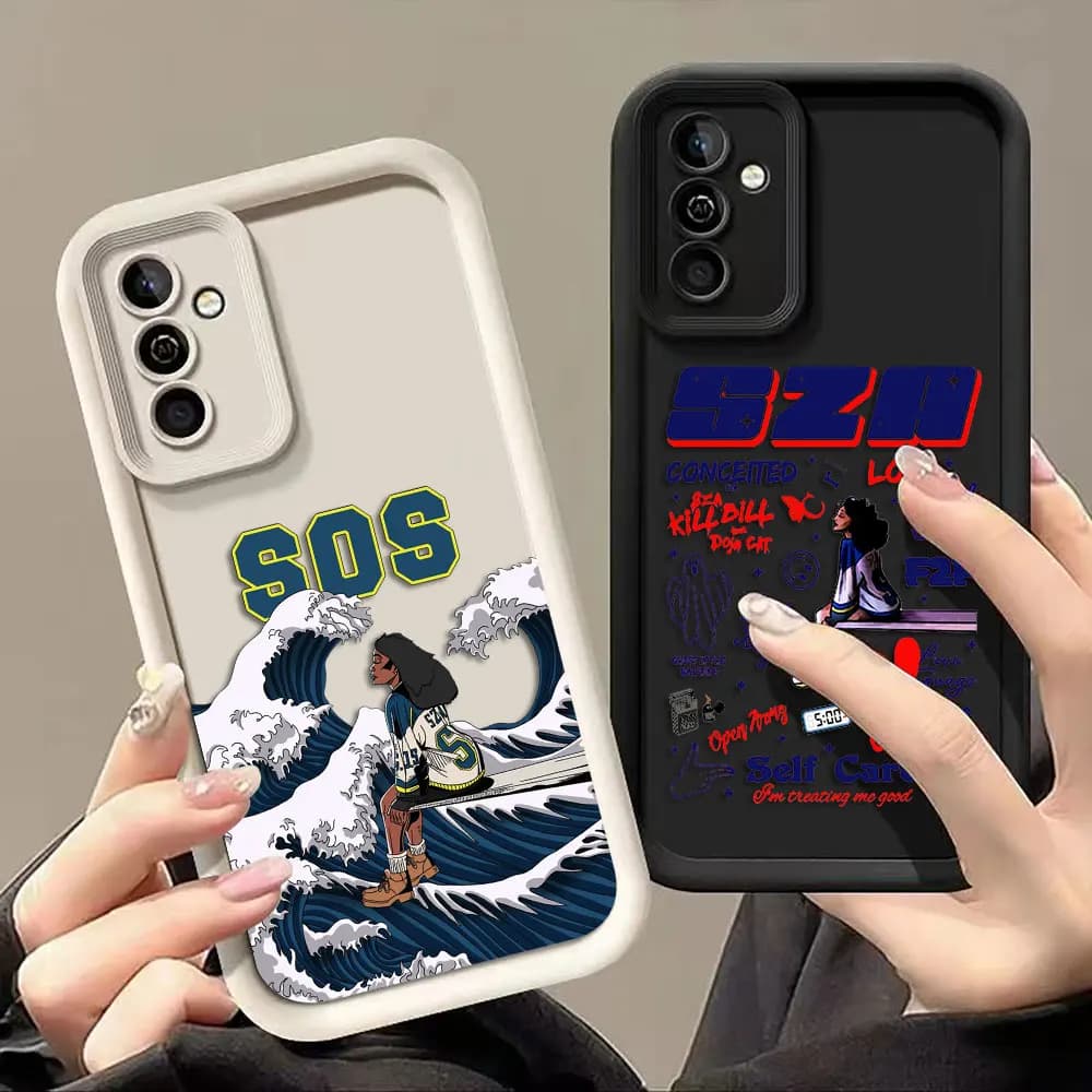 Singer SZA SOS Cover Phone Case For Xiaomi 15 15T 17 14 14T PRO MAX 8 11 12 12T 13 LITE 4G 5G NE Silicone Case DIY Shell Funda