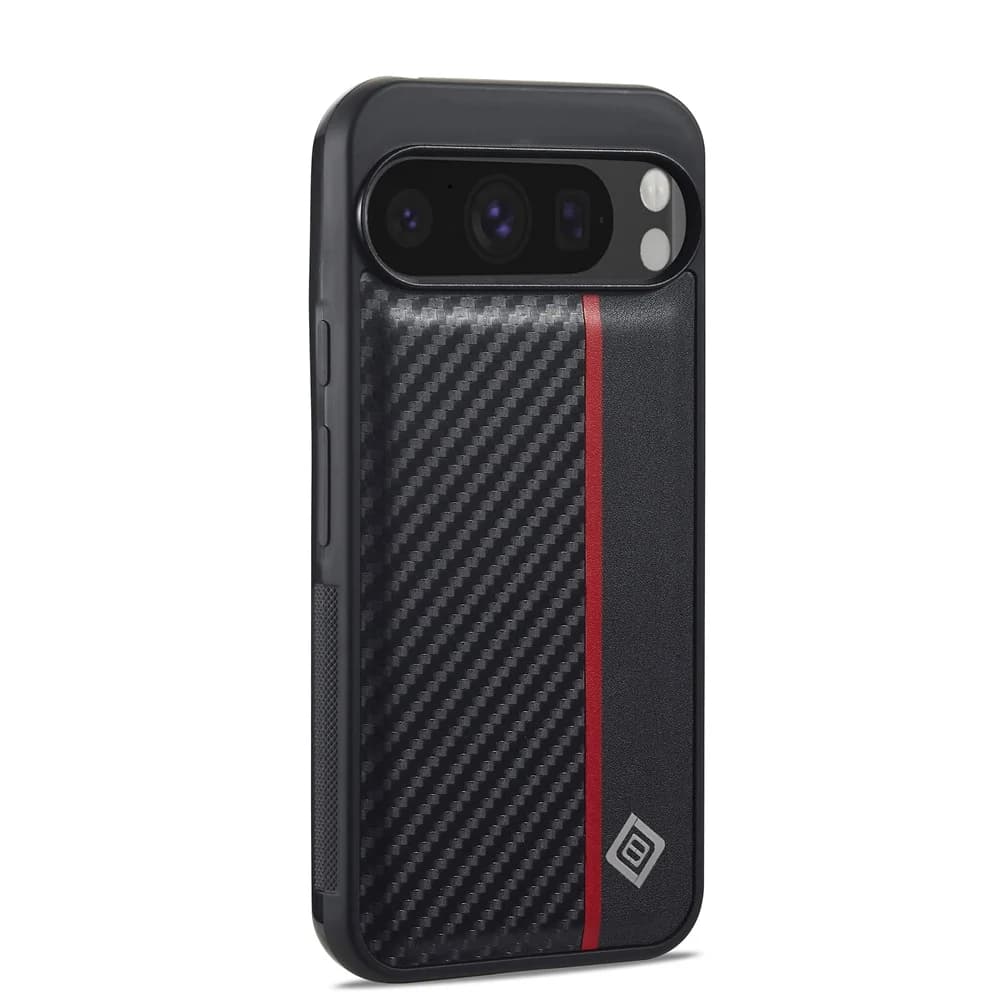 For Google Pixel 11 Pro XL 5G Case Luxury Skin-Friendly Matte Carbon Fiber Texture Shockproof Protection Back Cover Accessories