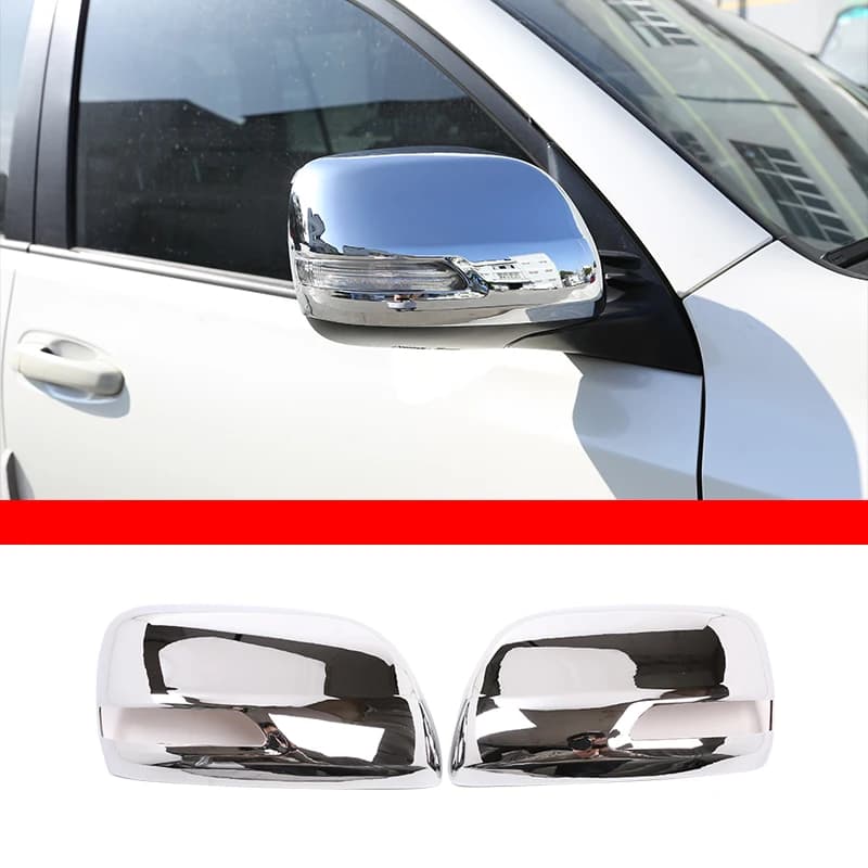 Rearview Mirror Cap Wing Mirror Shell Trim Sticker For Toyota Land Cruiser Prado J150 LC150 LandCruiser 200 J200 LC200 2010-2019