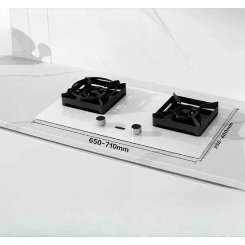 [Add bilateral timing + nano anti-fouling technology] Salt 57BA-G2 gas stove household 5.2kW