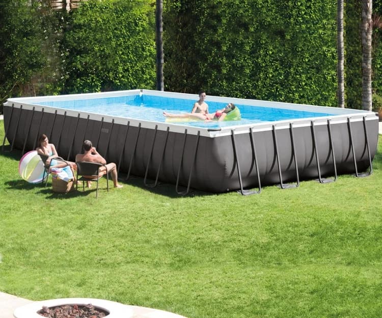 Rectangle bracket paddling pool oversized family children's pipe rack swimming pool thickened 26374