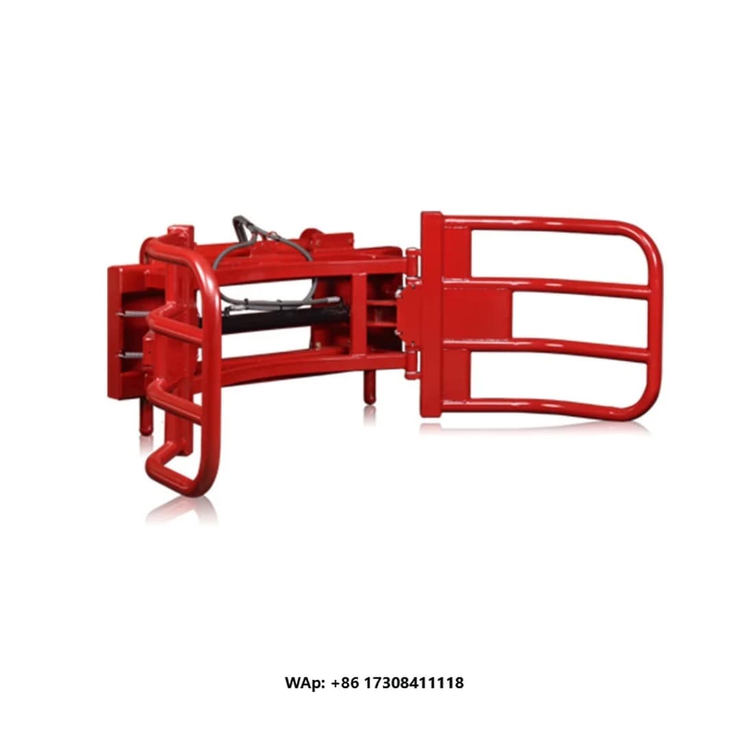 Construction Machinery Attachment Tractor Hay Bale Clamp Bale Grab Implements for Agricultural Loader