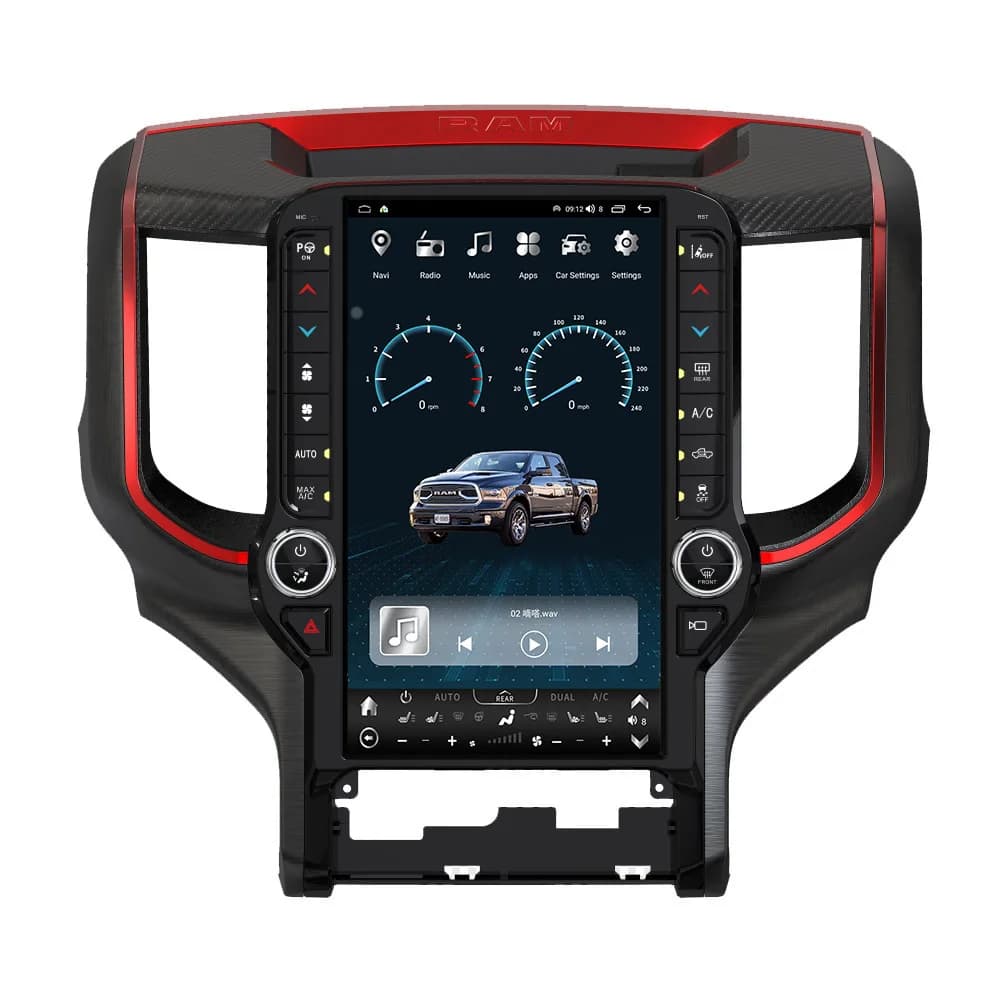 13.6 Inch Car Dvd Player Android Radio Touch Screen Gps Navigation Carplay Ram 2018-2023