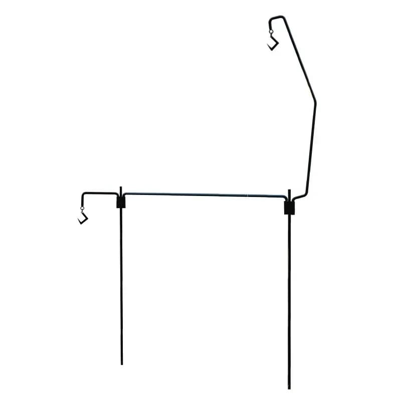 Outdoor Camping Light Stand Portable Removable Lighting Stand Cast Iron Incinerator Pole Vintage