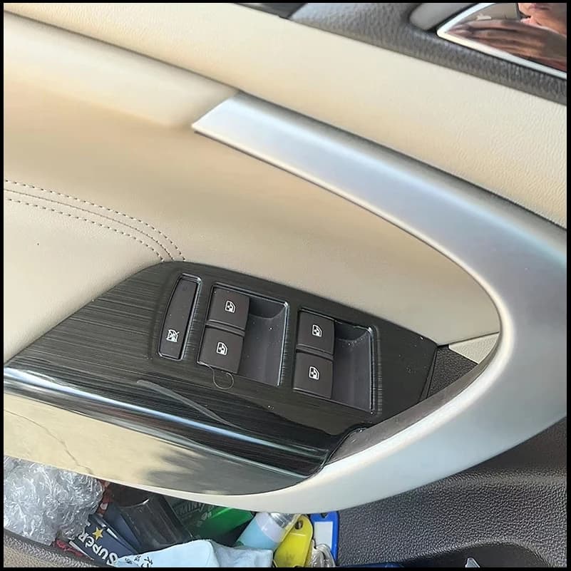 Car Styling For Opel Insignia A 2009-2015 Window Lift Control Switch Button Panel Cover Trim Decoration Auto Parts Accessories