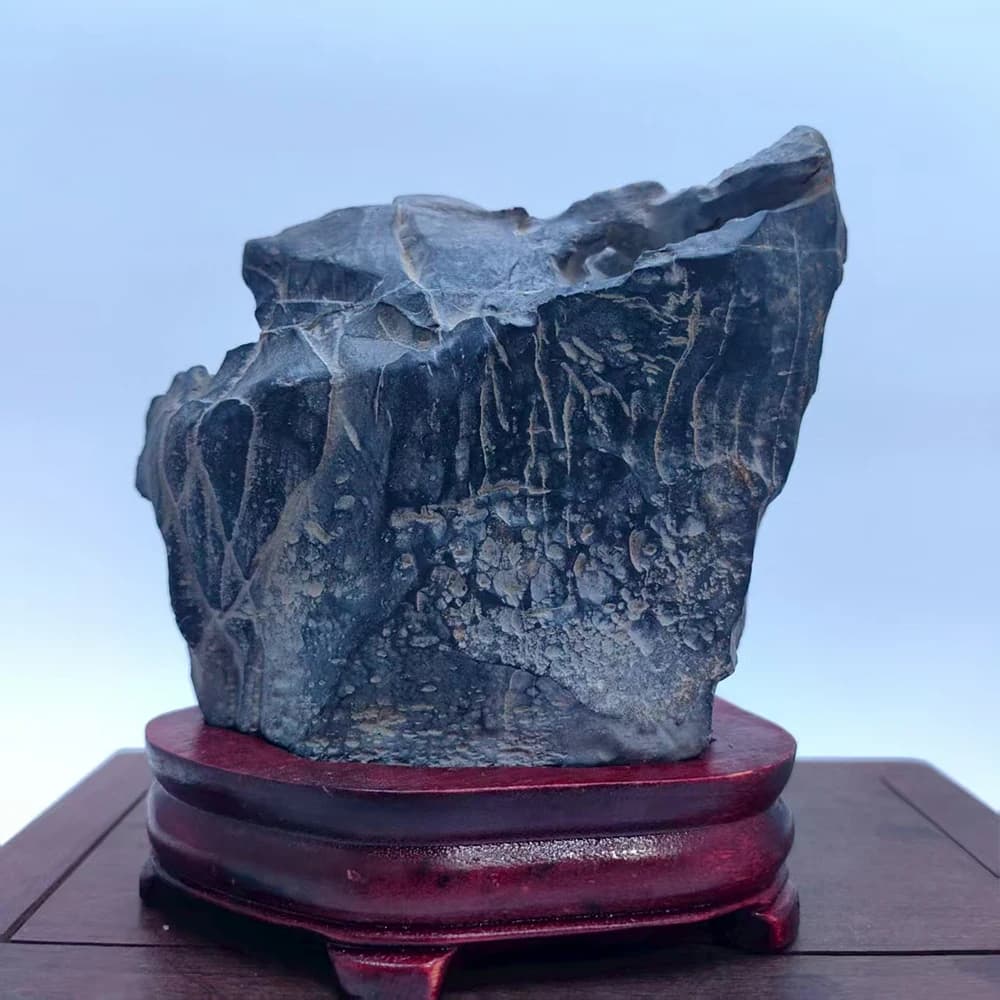 Asian Natural Rough Stone Meditation Mountain Rock Reiki Men Gift Meaningful Home & Room Decoration