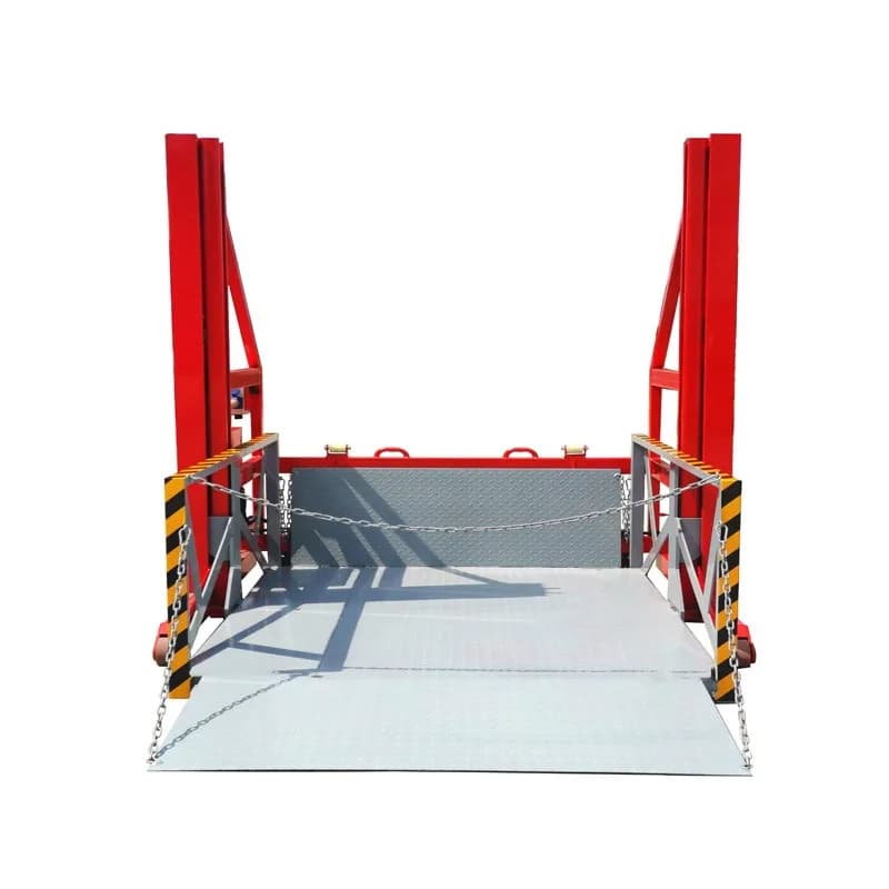 Unloading platform Simple lift, mobile unloading platform lift